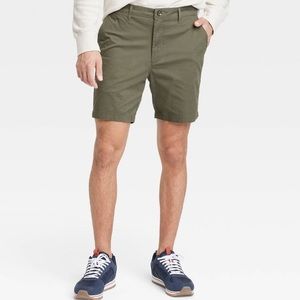 Goodfellow & Co™ 7"  Flat Front Shorts - Green